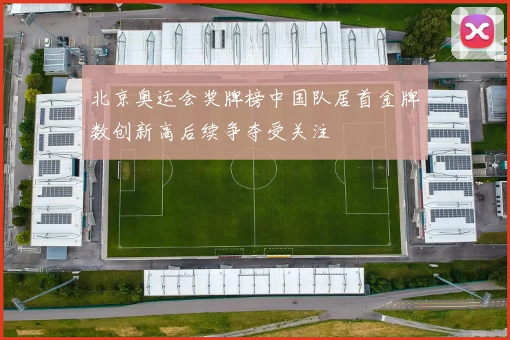 北京奥运会奖牌榜中国队居首金牌数创新高后续争夺受关注